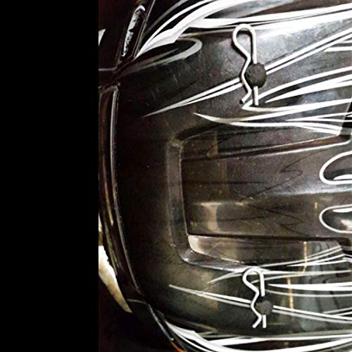 Honbay 100PCS 1/10 Metal Car Truck Buggy Shell Body Clips Pins for for RC Vehicles - size: 1/10