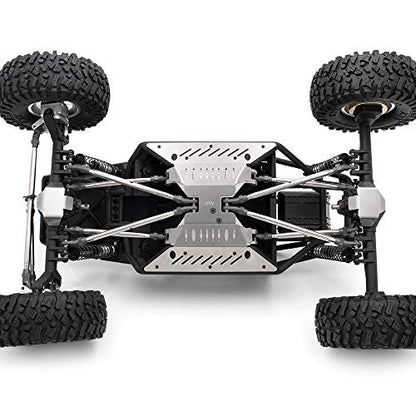 KYX Racing Stainless Steel Axle Protective Plate Frame Protector Chassis Guard Board Upgrades Accessories for RC Crawler Car Axial Capra Unlimited Trail Buggy UTB