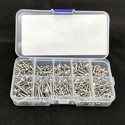 387 PCS Stainless Steel Screws Set for Traxxas TRX-4 1/10 RC Car Spare Part Accessory