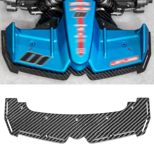 LRFHL 1/7 Carbon Fiber Front Splitter for 1/7 ARRMA LIMITLESS V2 F1 RC Car | RC Chassis Front Splitter Bumper Lower Guard RC Upgrade Part - color: Front Splitter