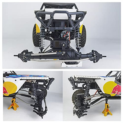 Steel Axle Front CVD Drive Shafts for 1/10 RC Axial Wraith 90018 90048 RR10