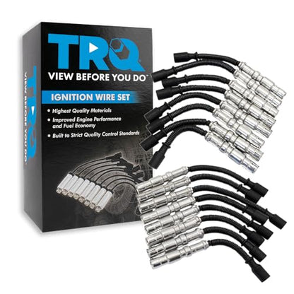 TRQ Ignition Spark Plug Wire Kit Set | For Mercedes Benz V8 - style: IWA69025