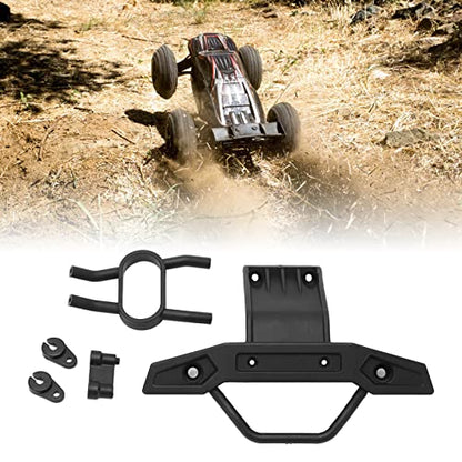 VGEBY RC Front Bumper, RC Metal Front Bumper Desert Off Road Car Upgrade Parts for Racing ‑10 1/10 RC Car RC Crawler Car
