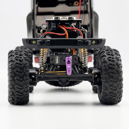 2PCS 15T SCX24 Servo Horn for EMAX ES08MA Suitable for Axial SCX24 AX24 90081 Etc 1/24 RC Crawler Car Upgrades (Purple) - color: Purple