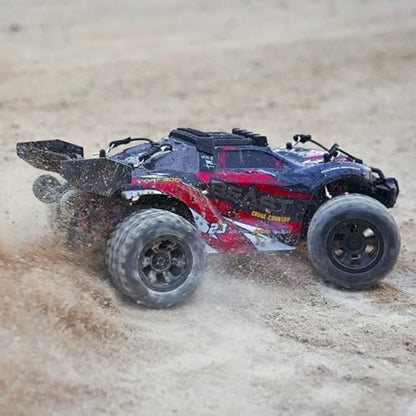SG118MAX 1/18 Remote Control Off-Road Car, 2.4G Full-Proportional Brushless 4WD 60KM/H High-Speed RC Climbing Car Mini Electric RC Buggy Rock Crawler Model Toy Gift -RTR - style: SG118MAX 1/18, Brushless Version