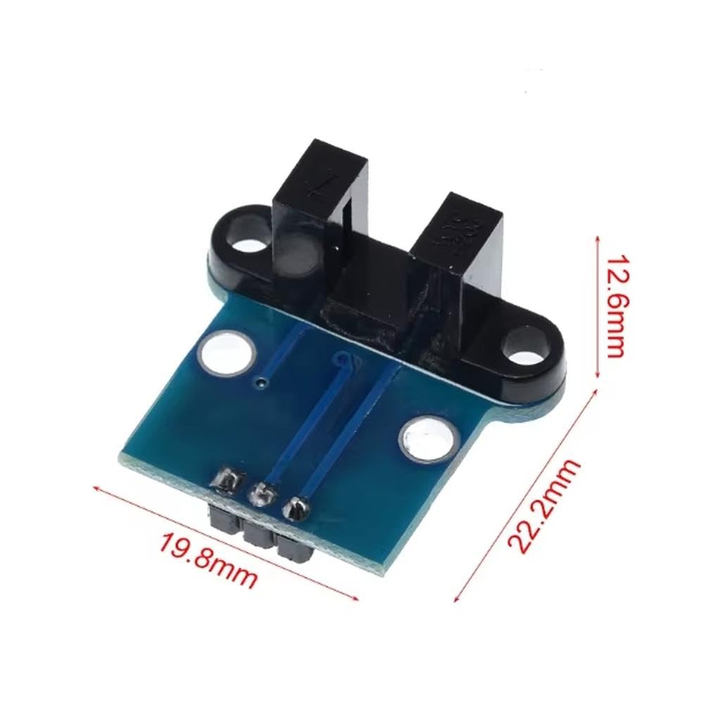 Components HC-020K 4.5V-5.5V 4WD Cart Speed Measurement Dual Speed Measurement with Disc Encoder
