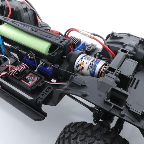 550 37T Brushed Motor Waterproof Stainless Steel Shell Large Torque RC Motor Replacement for Slash TRX4 TRX6 G63 ARRMA AXIAL RC Crawler - size: 37 T