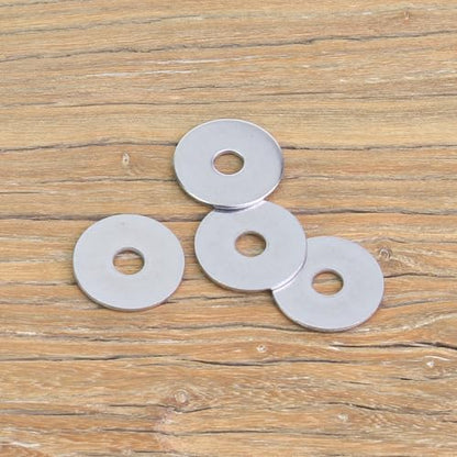 110 Pieces M5x20x1.2mm Fender Washers, 304 Stainless Steel Flat Washers, Fender Washers, Metal Washers for Screws Bolts - size: M5X20X1.2mm