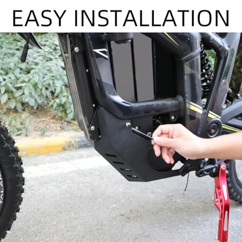 Engine Guard Skid Plate for Talaria Sting MX3 MX4 MX4 EVO/EXPER, Engine Bash Bottom Guard Cover Protector, Lower Frame Guard Replacement Engine Chassis Protection Kit for Talaria
