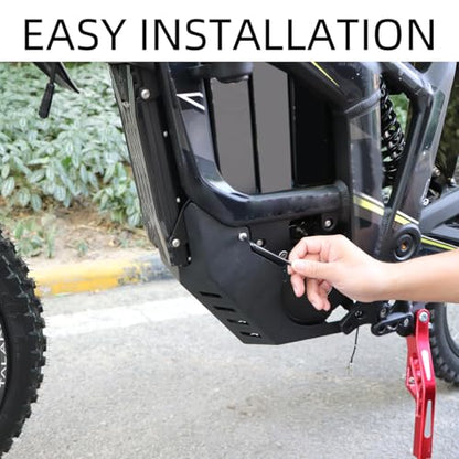 Engine Guard Skid Plate for Talaria Sting MX3 MX4 MX4 EVO/EXPER, Engine Bash Bottom Guard Cover Protector, Lower Frame Guard Replacement Engine Chassis Protection Kit for Talaria