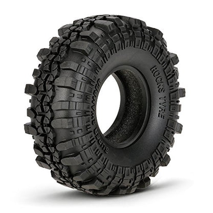 Goolsky 4Pcs AUSTAR AX-4020 1.9 Inch 110mm 1/10 Rock Crawler Tires for D90 SCX10 AXIAL RC4WD TF2 RC Car