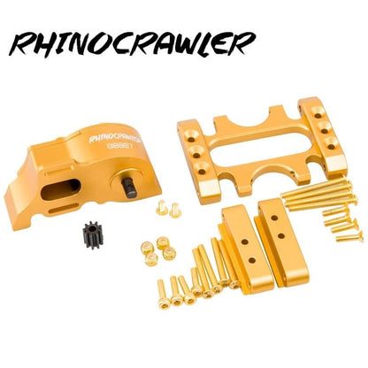 RhinoRC Crawler Gearbox GB867 V2 Kit,Transmission Gears Set,for 1/10 RC Crawler Car (GB867 V2) - color: Gb867 Gearbox