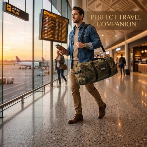 Heavy Duty Cargo Duffel Large Sport Gear Drum Set Equipment Hardware Travel Bag Rooftop Rack Bag - color: Camouflage, size: 42" x 20" x 20"