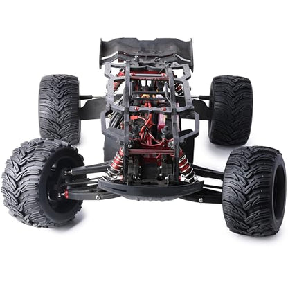 Preglued Larger 17mm Hex 1/8 RC Truck Wheels Tires 3.8“ RC Monster Truck Tyres for 1/8 Summit ERveo 1/8 Arrma 6S Kraton Outcast Notorious 1/7 6S Big Rock Redcat HPI 1/8 Savage JLB Cheetah - style: Directional Tread