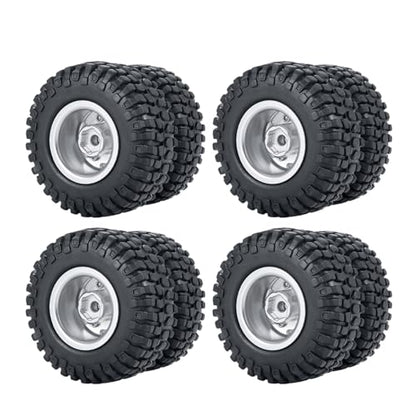RC Models For Axial For SCX24 1/24 Front Rear Wheel Tires Hubs CVD Driver Shaft Set RC Crawler Car All Series Modified Upgrade Parts(Set-C) - color: Set-C