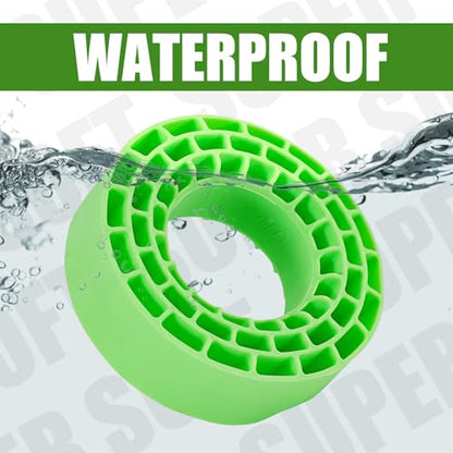 INJORA 1.55" Silicone Rubber Insert Foam for 95-97mm Tires(Green) - color: Green