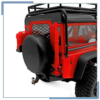 RC Aluminum Alloy Trailer Hook Shackle Tow Hook Buckle for 1/18 Scale TRX4M Defender Upgrades RC Crawler Car