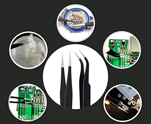 Professional welding tools and desoldering tool sets (11 pieces), desoldering pumps, desoldering wicks, wire cutters, tweezers, soldering iron auxiliary accessories