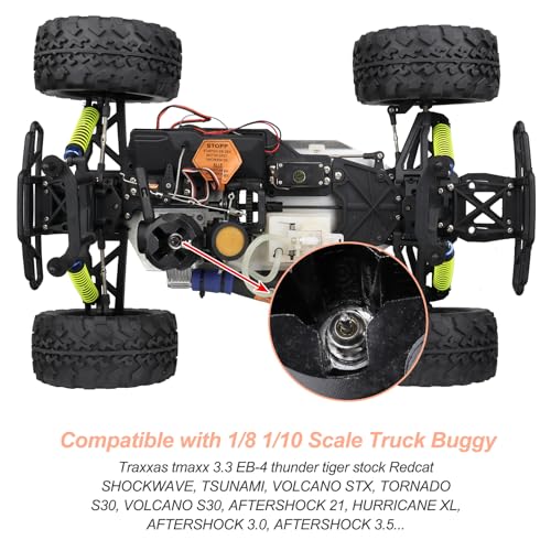 HobbyPark 70117 Hot Glow Plugs No.3 N3 Super Duty Spark Engine Parts Replace OS 8 for Traxxas Redcat RC Nitro Car Truck Buggy (Pack of 3)