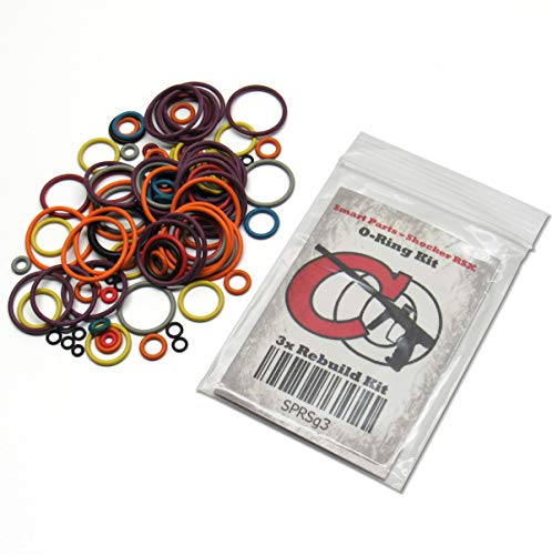 Captain O-Ring 3X Color Coded Oring Rebuild Kit for Smart Parts Shocker RSX