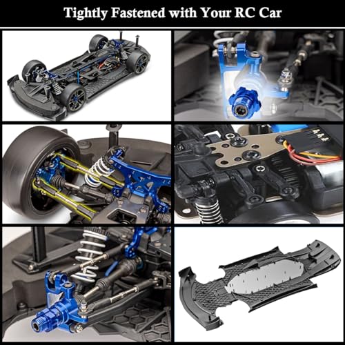 RC Car Repair Work Stand 652 PCS Screw Kit RC Repair Kit Universal RC Screw Set for Arrma Redcat Traxxas Axial HPI Losi 1/8 1/10 1/12 1/16 Scale RC Cars Trucks Crawler - style: Black RC Kit