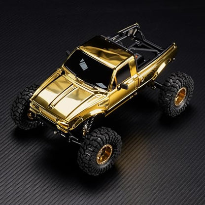 INJORA IR60 Pickup Hard Body Shell for 1/18 TRX4M Defender Bronco (Gold) - color: Gold
