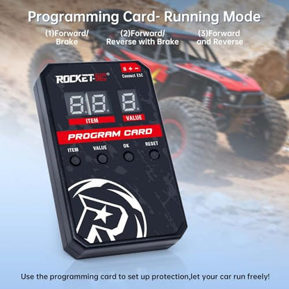 LED Programming Card for ESC Gecko MINI 18 ESC Dedicated Program Card only Used for Gecko MINI 25A Brushless ESC - style: Programming card for 1212 Kit