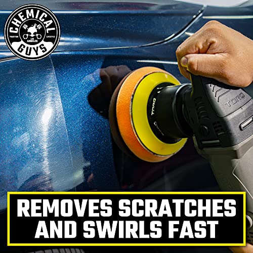 Chemical Guys, TORQX Dual Action Polisher Detailing Kit with Bag, 13-Piece | TORQX dual-action polisher with cutting, polishing and finishing pads in a range bag for paint correction - size: 14 ITEM KIT