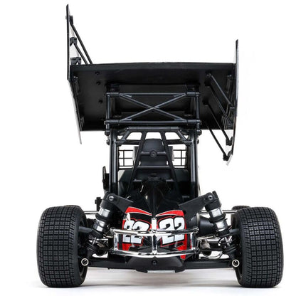 Helidirect Losi 22S Sprint 2WD Brushless Remote Control Car, Outdoor RC Racing Car, RC Buggy 2 Wheel Drive 1/10 Scale RTR (Battery & Charger Included) for Adults - color: Red (Battery & Charger Included)