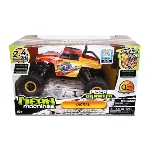 NKOK Mean Machines Jackal Rock Crawler; High Flex Suspension System; 4x4 Powerhouse; Dominate Any Terrain - style: Jackal