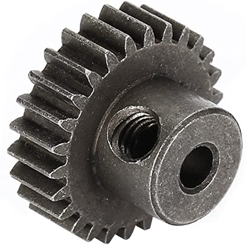 ShareGoo RC 11184 Spur Differential 64T Steel Metal Main Gear & 11176 Pinion 26T Motor Gear Combo Compatible with Redcat Volcano EPX HSP 1/10 Monster Truck Car