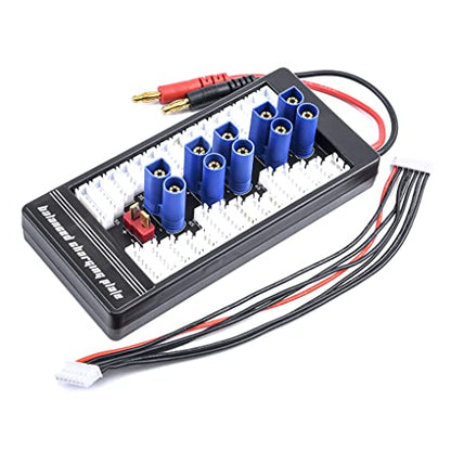 YoungRC EC5 Parallel Charging Board 2S-6S Lipo Battery Balance Charge Board Expansion Board for RC Drone Helicopter Battery Charger