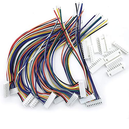 10Pcs 8S JST-XH 9Pin 26AWG Balance Extention Lead Wire for RC Lipo Battery