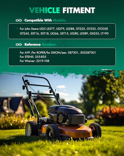 SCITOO Electric Lawnmower, PTO Clutch Fit for John Deere: AM126100 / for Warner: 5219-1 / for Xtreme: X0327 | |for Warner 5219-1 |for Xtreme X0327 - style: Push