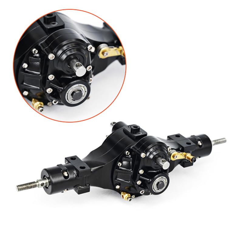 LESU Metal Rear Axles Differential Lock for RC 1/14 Tractor Truck Model Accessories