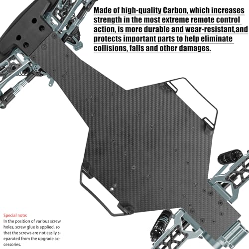 Upgrades Parts for 1/10 Slash 2WD LCG,Carbon Skid Plate&Aluminum RC Shocks&Drive Shaft CVD&A Arms&Steering Block&272R Gearbox&Adjustable Links&Shock Tower&Front Bulkhead,Titanium - color: Titanium(hops Up)