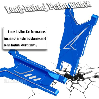 RC Aluminum Suspension A-Arms Upgrades Part for 1/10 Slash Rustler Stampede 4X4 VXL BL-2s,Hoss 4WD VXL,XO-1,Alloy Front Rear RC Suspension Arms Hops up,Navy Blue - color: Navy Blue - (Suspension Arms)