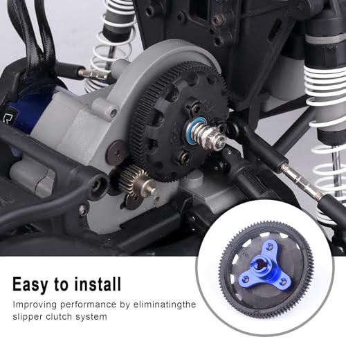 RC Slipper Clutch Eliminator for Traxxas 1/10 Slash 2WD Stampede Bandit Rustler VXL XL5 Transmissions Gearbox Case Upgrades (Navy Blue) - color: Navy Blue