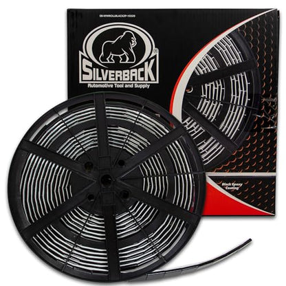 Silverback 1/2 oz Black Steel Tape Adhesive Wheel Weights with EZ Peel Tape. Designed for the Professional Tire Dealer. Cars, Trucks, SUV's. 10lb Roll Black .50 oz Tape Weight - color: 1 Roll 1/2 oz Black