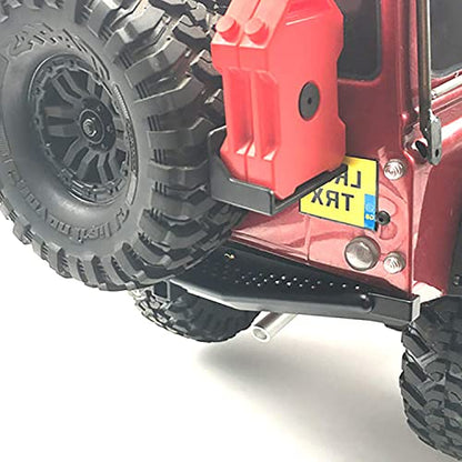 LCX Racing 1/10th RC Crawler Car Alloy Rear Bumper for TRX4 Axial SCX10 II 90046, Upgrades Parts Accessories