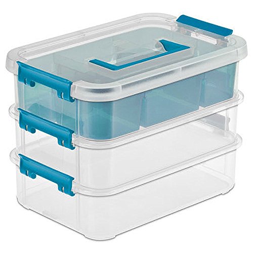 Sterilite 14138606 Layer Stack & Carry Box, 10-5/8-Inch - size: 1 - Pack