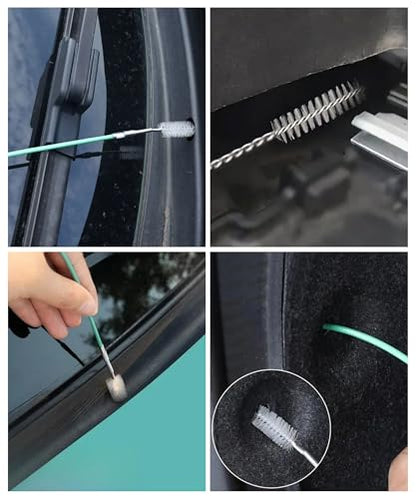 Drain Cleaner,Car Accessories Sunroof Drain Cleaning Tool,Drain Brush,Extra Long Pipe Cleaners for Cars,Fit for Auto Washing,Engine Cleaning,Truck Detailing,Exterior Clean (78 Inch) - size: 78 Inch