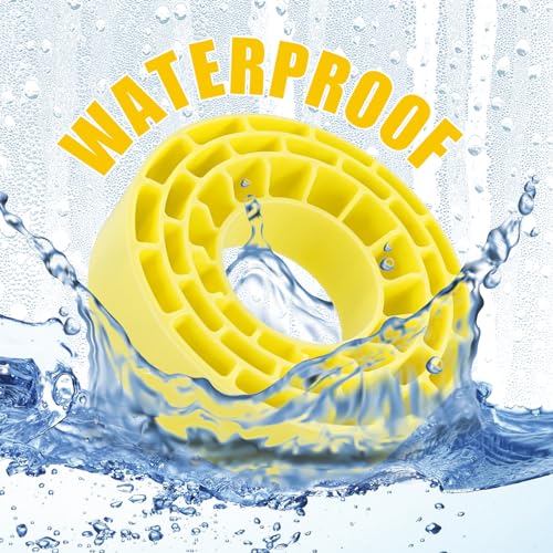 INJORA Silicone Rubber Inserts for 62-64mm*22-24mm 1.0" Tires(1064)(Yellow) - color: Yellow