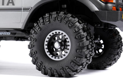 Mud Pro-X 1.9" M/T Tires - 120mm Self-Cleaning Aggressive Tread RC Crawler for 1/10 RC Crawler Upgrade, Compatible with FMS FCX10,SCX10,TRX4 (4pcs) - style: 4pcs