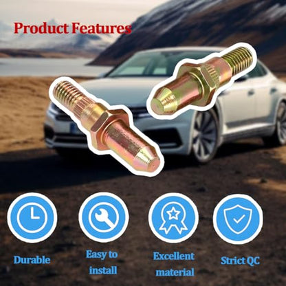 Car Door Hinge Roller Pin and Bushing Repair Kit, Vehicle Door Hinge Pin Bushing Flat Washer Nuts, Automotive Repair Replacement Set, Compatible with Avalanche Yukon