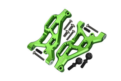 LIMITLESS/INFRACTION/TYPHON Upgrade Parts Aluminum Front Lower Arms - 2Pc Set Green