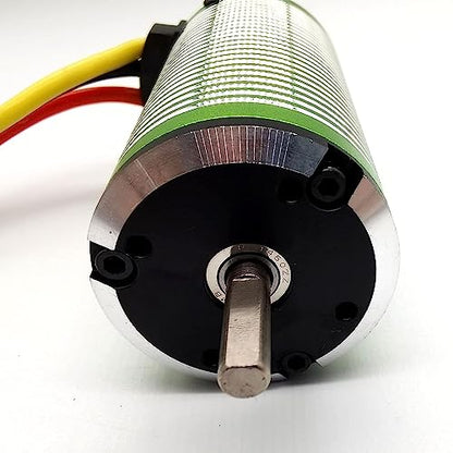 XTEAM 3674 1900KV Brushless Motor 2400W 78A 31V 4-Pole Design, Suitable for 1/8 1/10 1/12 RC Electric Racing Car, Buggy, RC Boat - size: 3674-1900KV