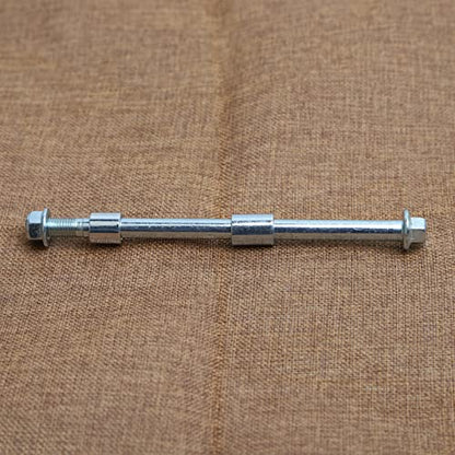 Mokuo 10mm 175mm Front Rear Axle with Bushing 6mm 15mm 20mm Fit for Motorcycle Pit Dirt Bike Moped Scooter QUAD ATV Mini Bike Parts - size: 10-175