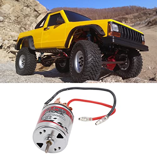 RC Motor 540 Brushed Water Proof Motor RC Car Boat Shaft 3.175mm for 1:10 Remote Control Crawler Axial Scx10 I II III Short Truck Boat Aaccessories (17T) - style: 17T