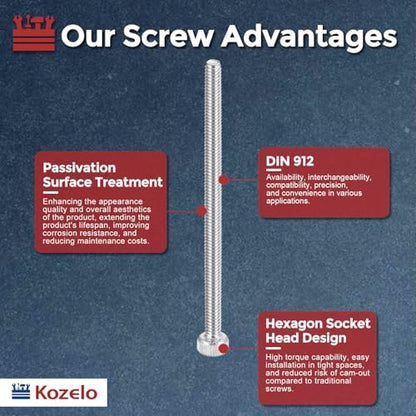 30pcs Socket Head Cap Screws - [M2-0.4 x 35mm] 304 Stainless Steel Allen Socket Drive for Electrical Motor 3D Printing Fan Engine Replacement Use, Silver - size: M2-0.4x35mm